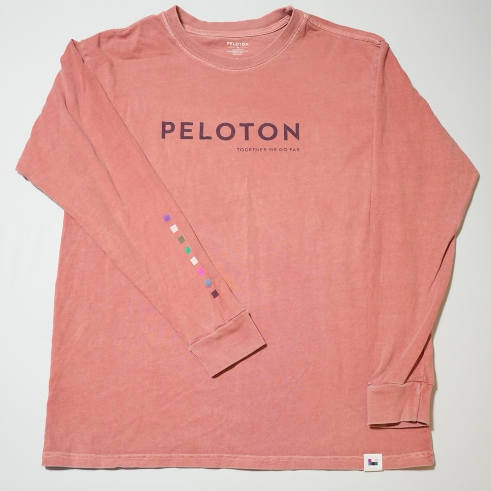 Peleton Long Sleeve Together We Go Far T-Shirt
